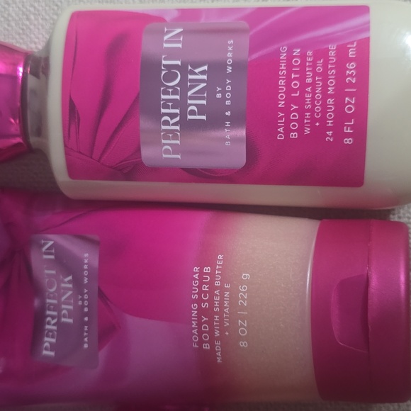 Bath And Body Works Perfect In Pink Set - Picture 4 of 7